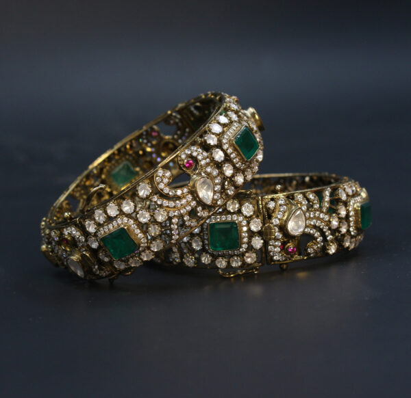 Silver Kaira Bangles