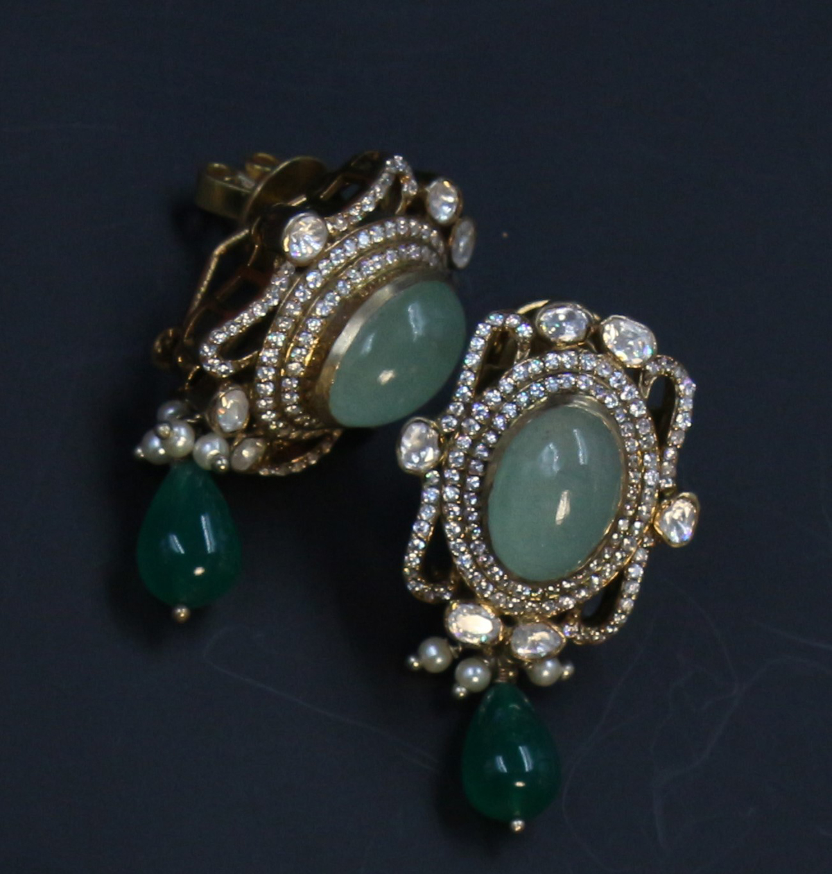 Drop earrings