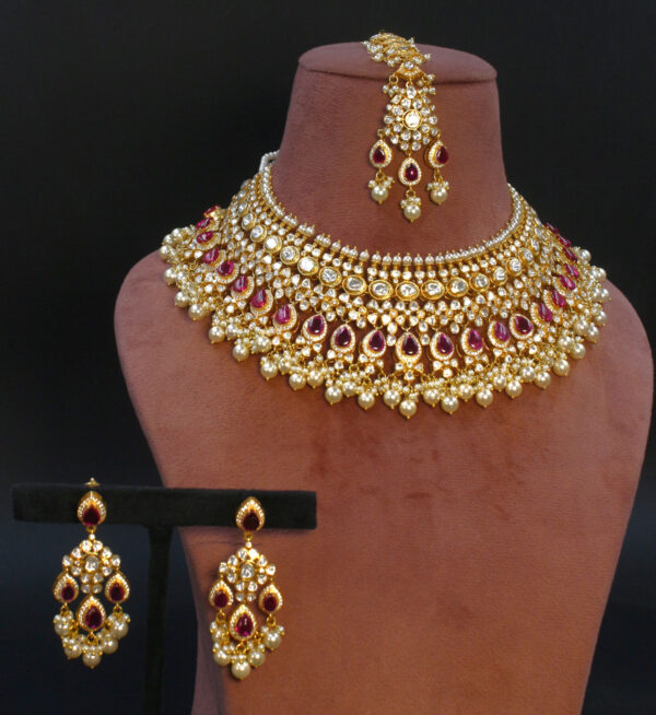 Jadau Bridal Set - Image 3